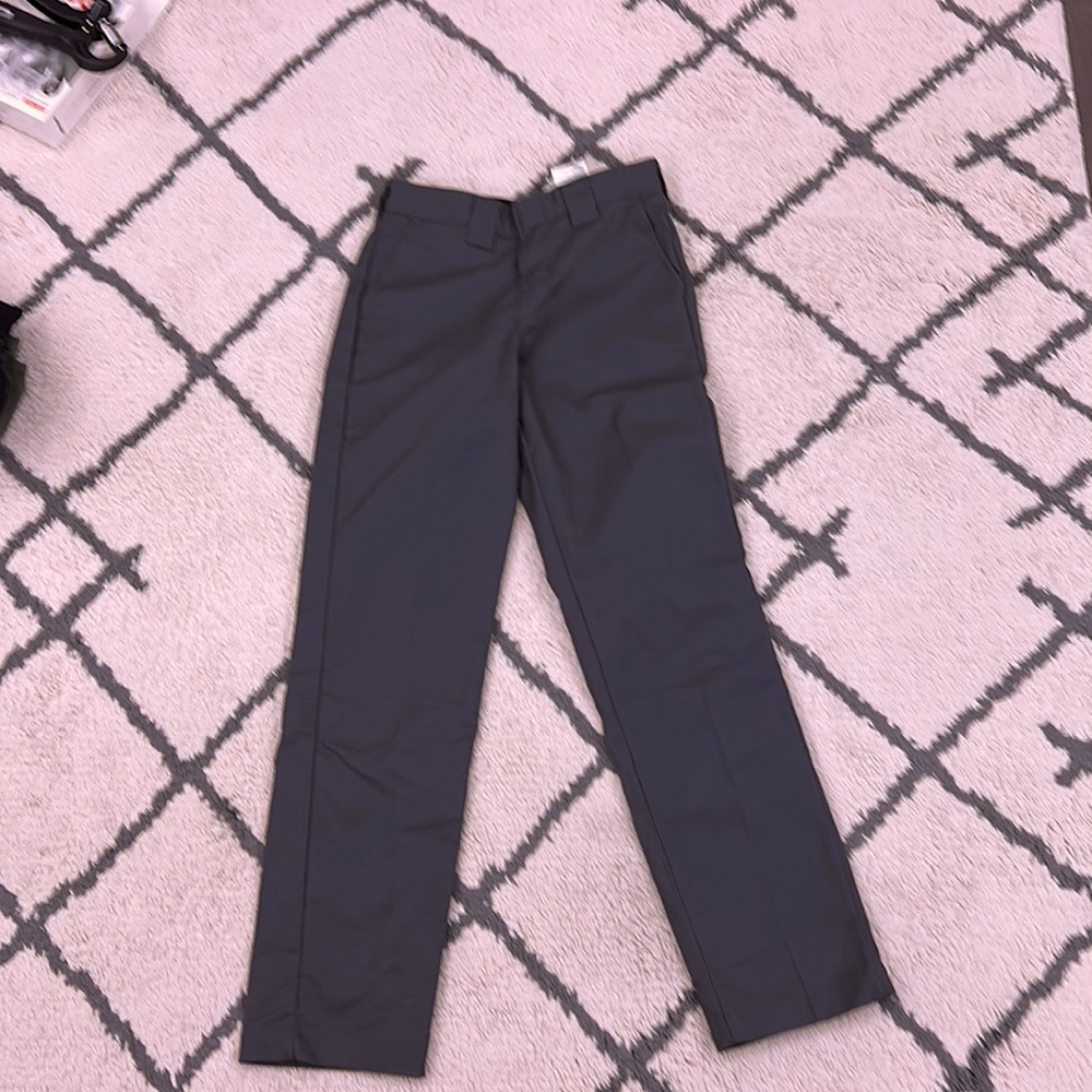 Gray Dickies Size 12 Kids